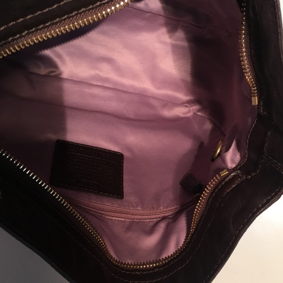 LIKE NEW Coach Signature Zoe Canvas&Leather - Picture 4 of 8